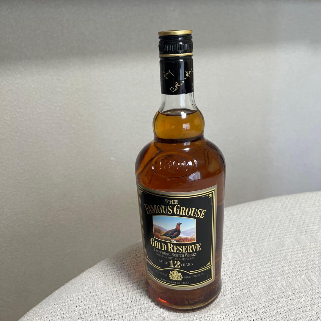 ウイスキー　古酒Famous Grouse Gold Reserve 12年