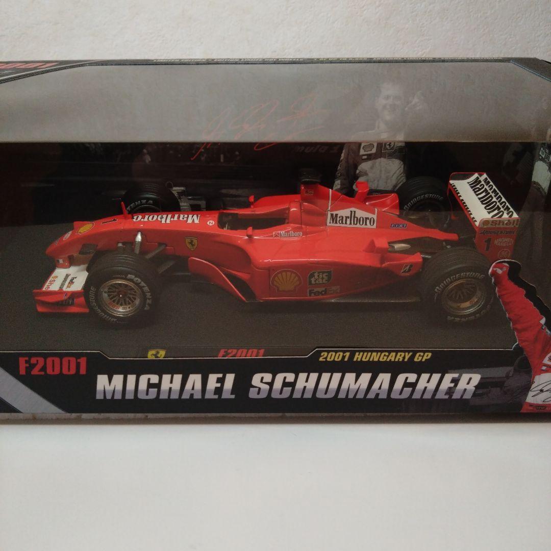 【美品限定】1/18 マテル エリート フェラーリ F2001 M.シューマッハ