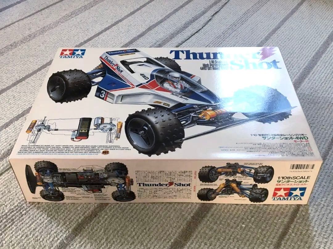 ヴィンテージ 初版品 当時モノ 小鹿タミヤ RC 1/10 サンダーショット