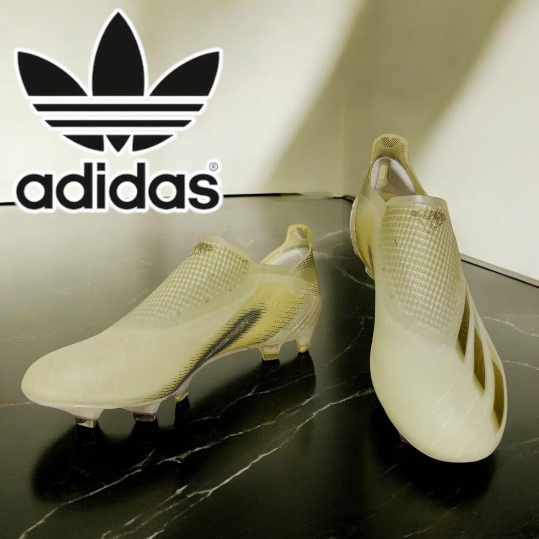 極美品 アディダス エックス ゴースト + FG サッカースパイク 久保建英