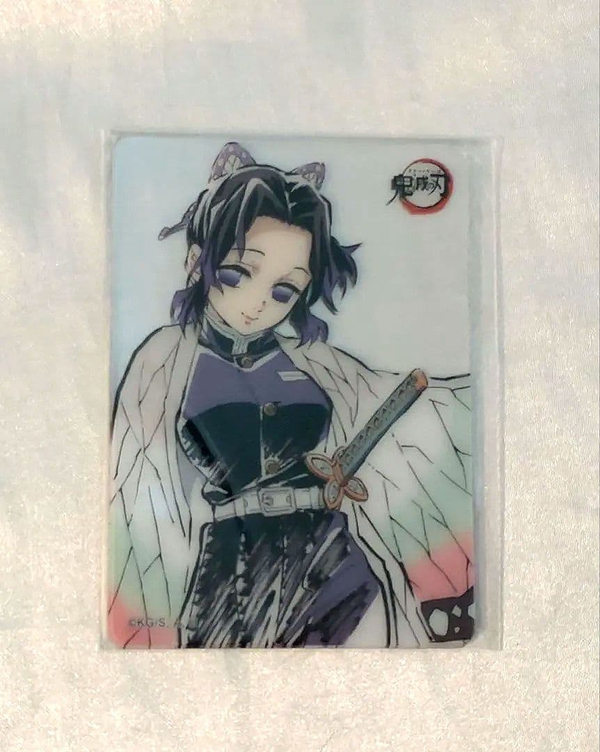 鬼滅の刃 ダイニング 胡蝶しのぶ クリアカードセット