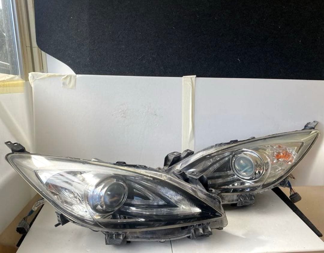 マツダ アクセラ BL系 純正 HID ヘッドライト 左右セット