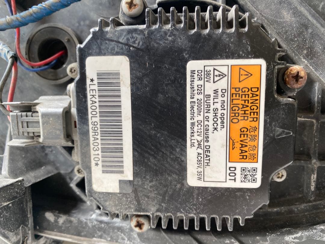 マツダ アクセラ BL系 純正 HID ヘッドライト 左右セット