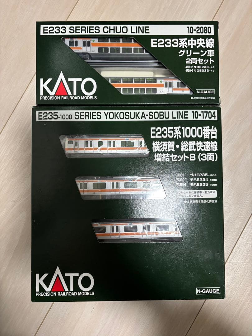 KATO 10-2080他 E233系中央線 グレードアップパーツ