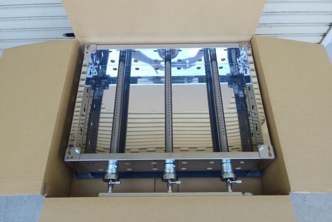 キャンセル品のため特価 持手付 ６ミリ鉄板 LPガス グリドル BBQ イベント