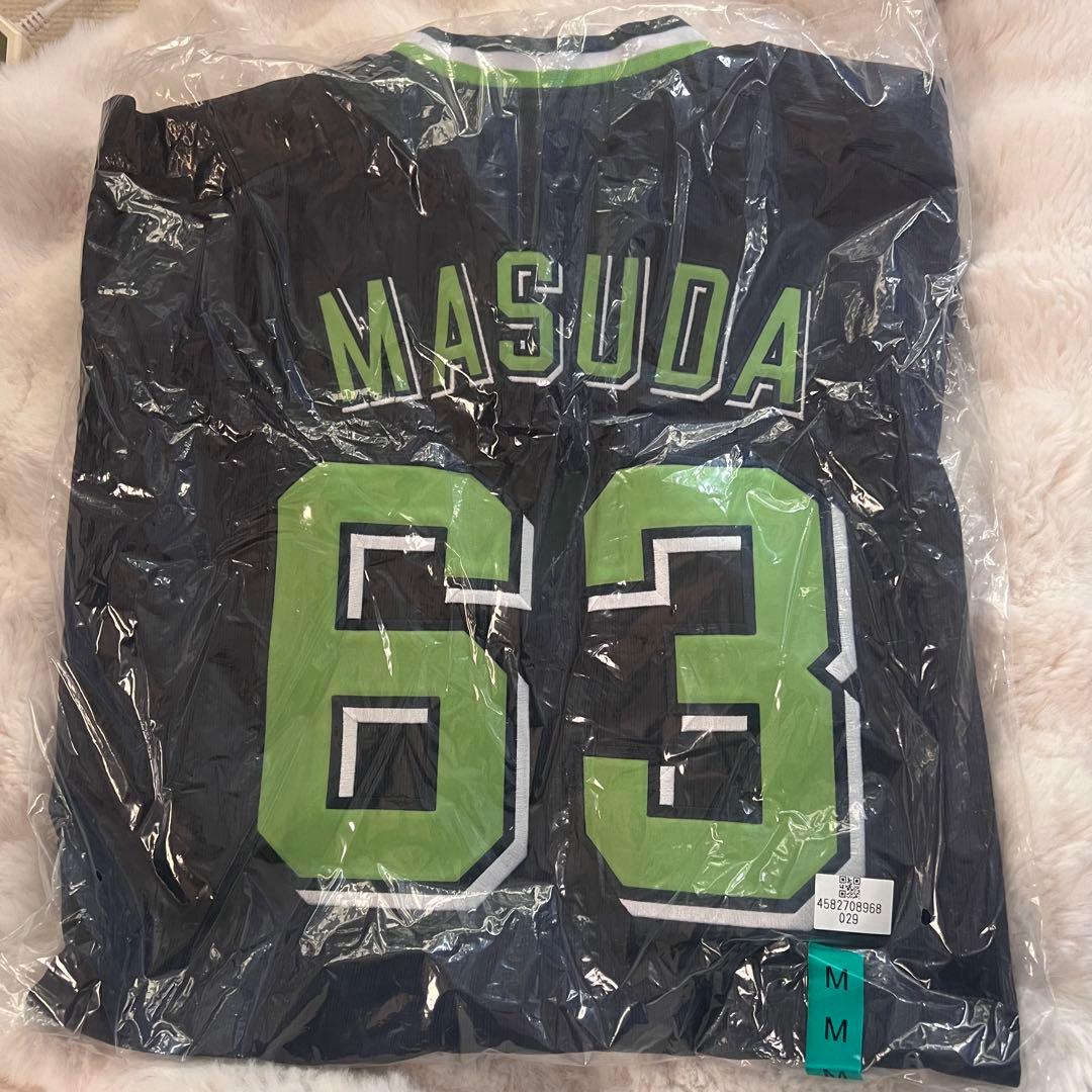 東京ヤクルトスワローズ ビジターユニフォーム 増田珠 M