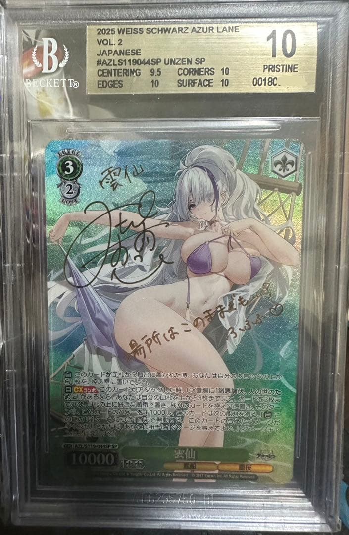 【BGS10】ヴァイスシュヴァルツ 雲仙 SP