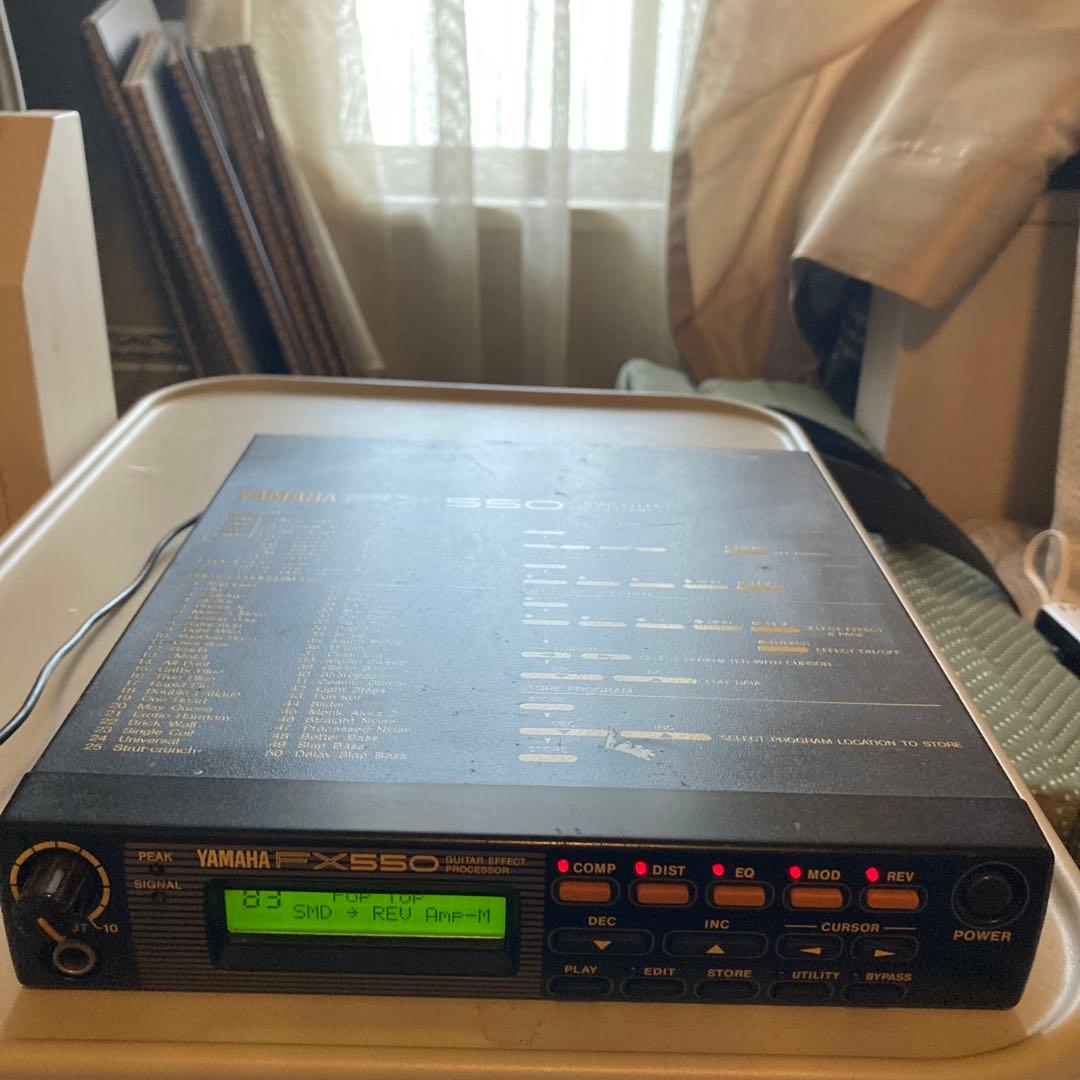 YAMAHA FX550 ギターエフェクトプロセッサー　マルチエフェクター