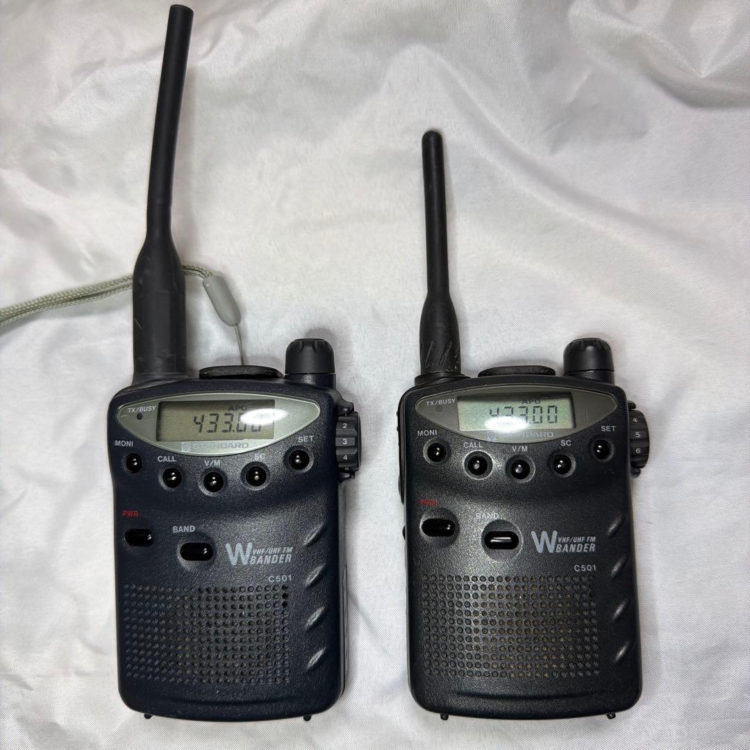 稀少STANDARD FMトランシーバー 144/430MHz C501