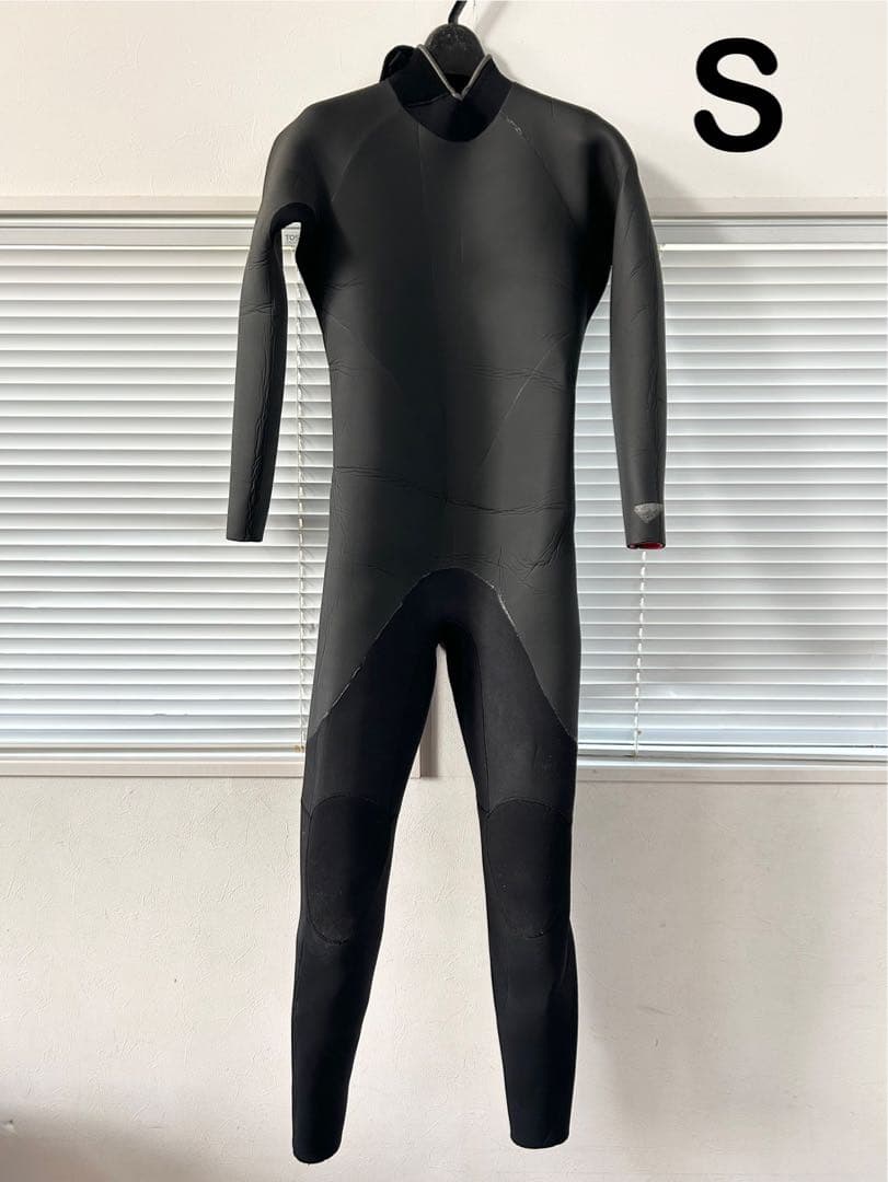 スリーウェザー セミドライ 5X3mm メンズ ウェットスーツ 裏起毛 S