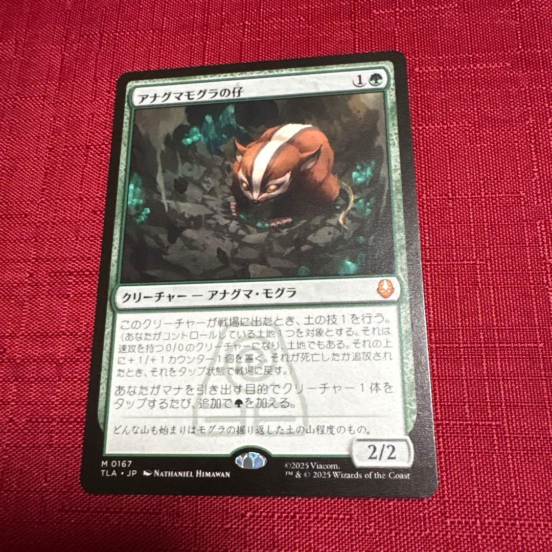 アナグマモグラの仔 日語非foil 1枚