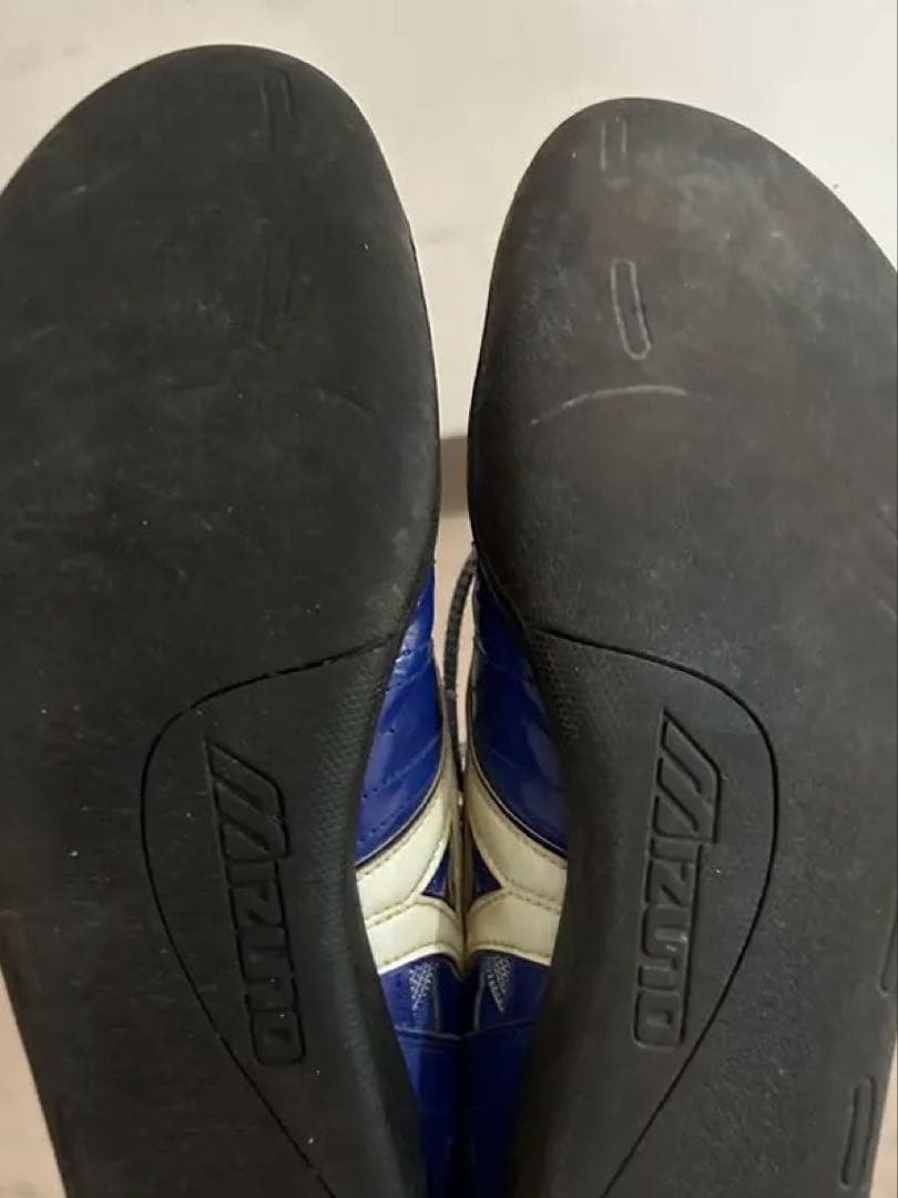 ミズノスローイングシューズ青 29cm