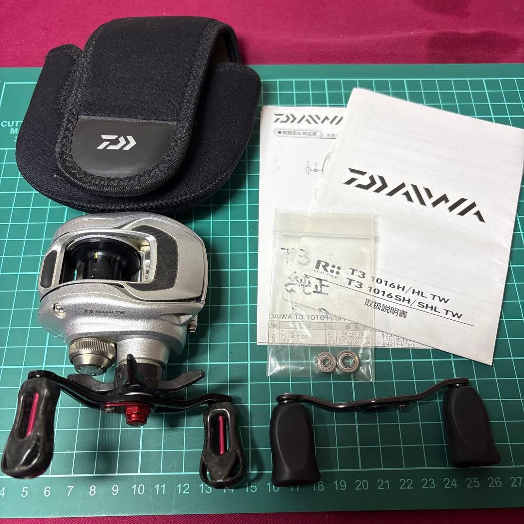 ダイワ T3 1016H TW ベイトリール 右ハンドル T-WING