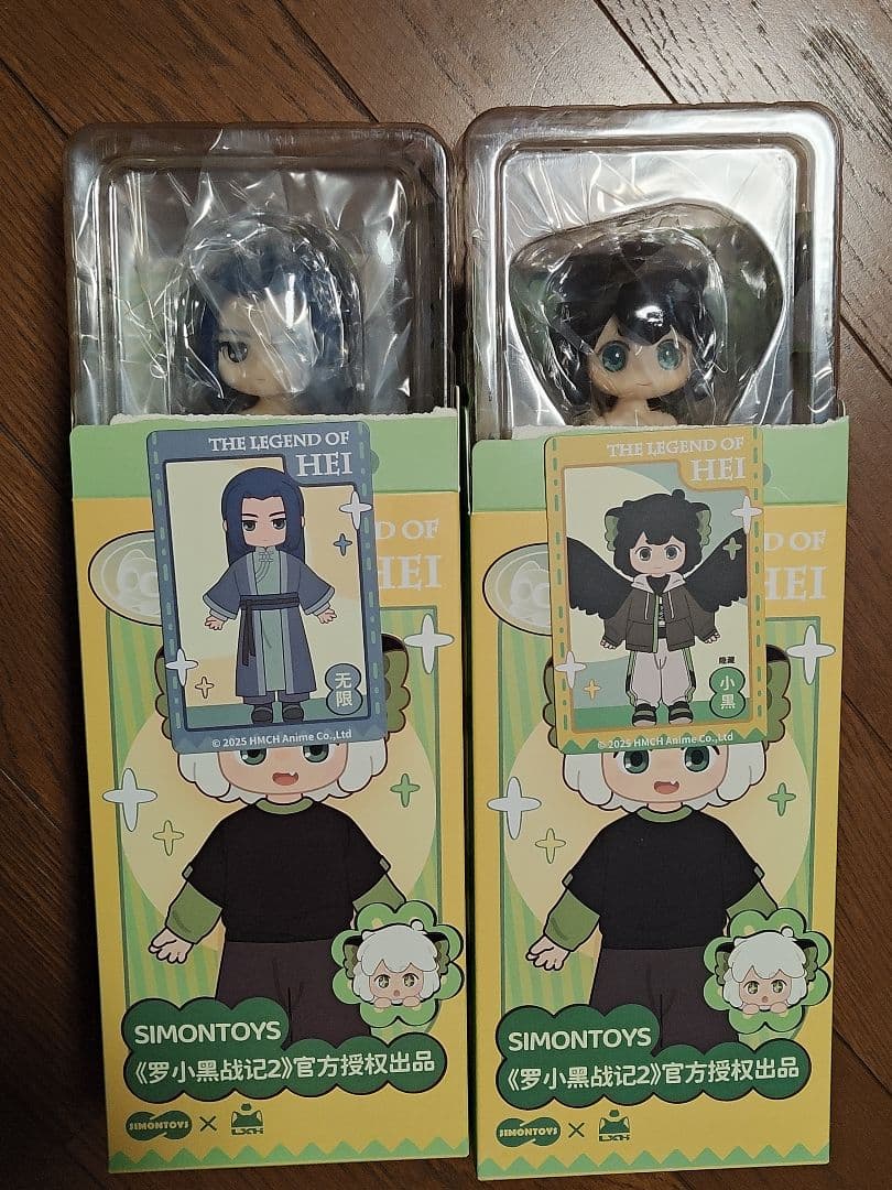 羅小黒戦記 2 シークレット ドール シャオヘイ ムゲン SIMONTOYS