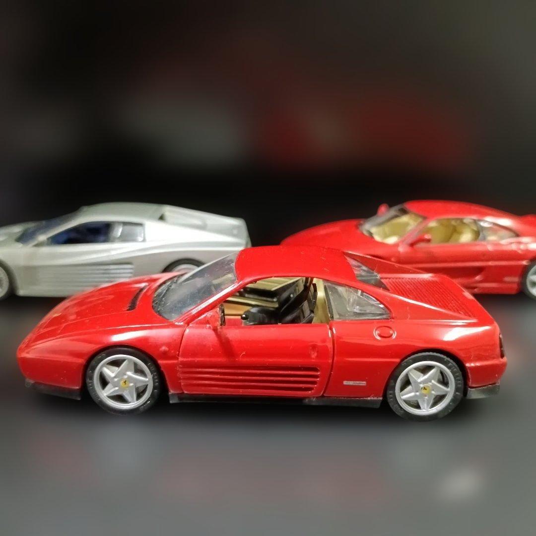 【値下げ】フェラーリ 348TB・F355・512M　1/43　3台セット