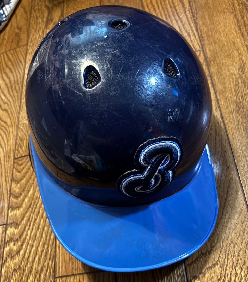 NPB 横浜ベイスターズ佐伯選手　実使用ヘルメット 26