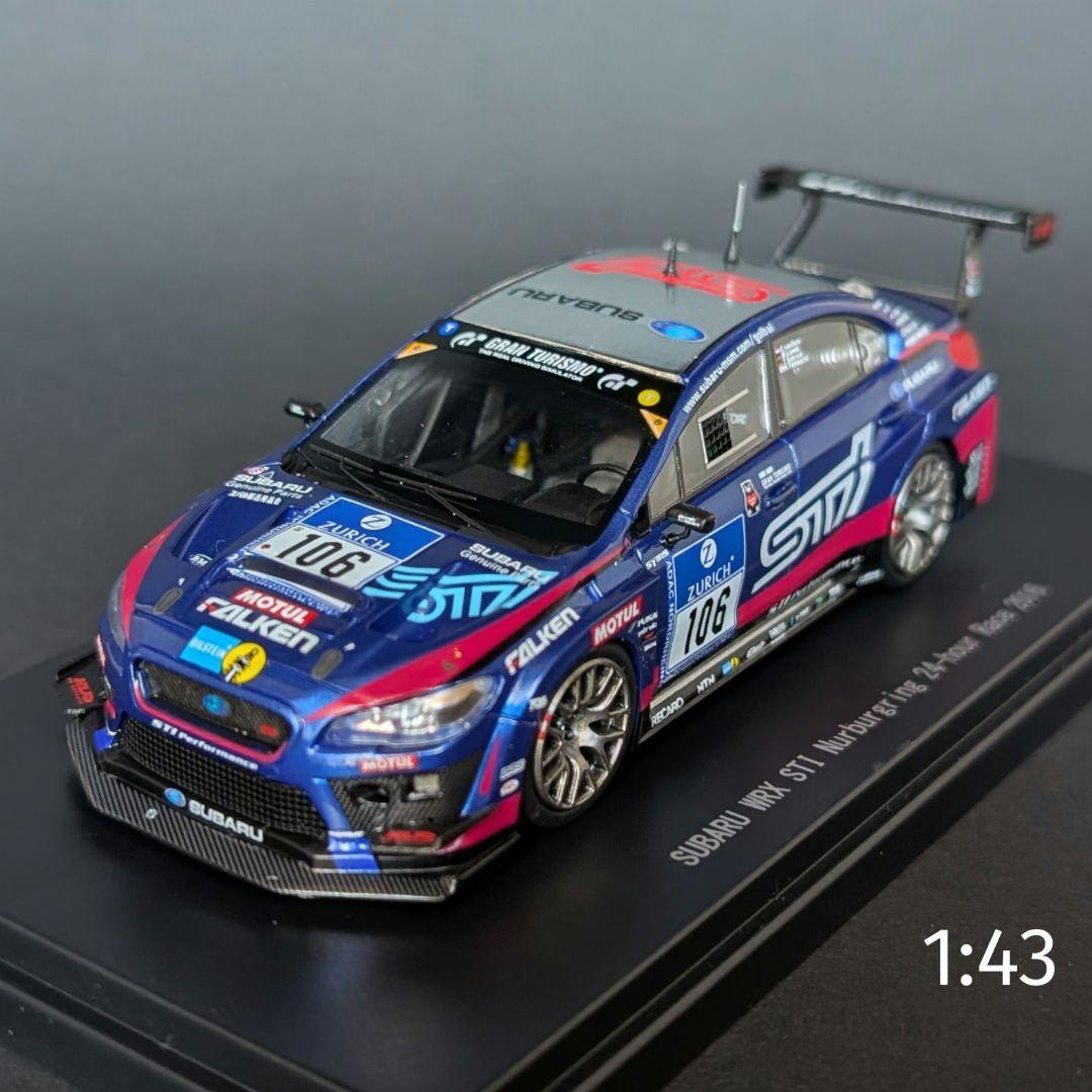 ミニカー EBBRO 1/43 SUBARU WRX STI No.106 2016