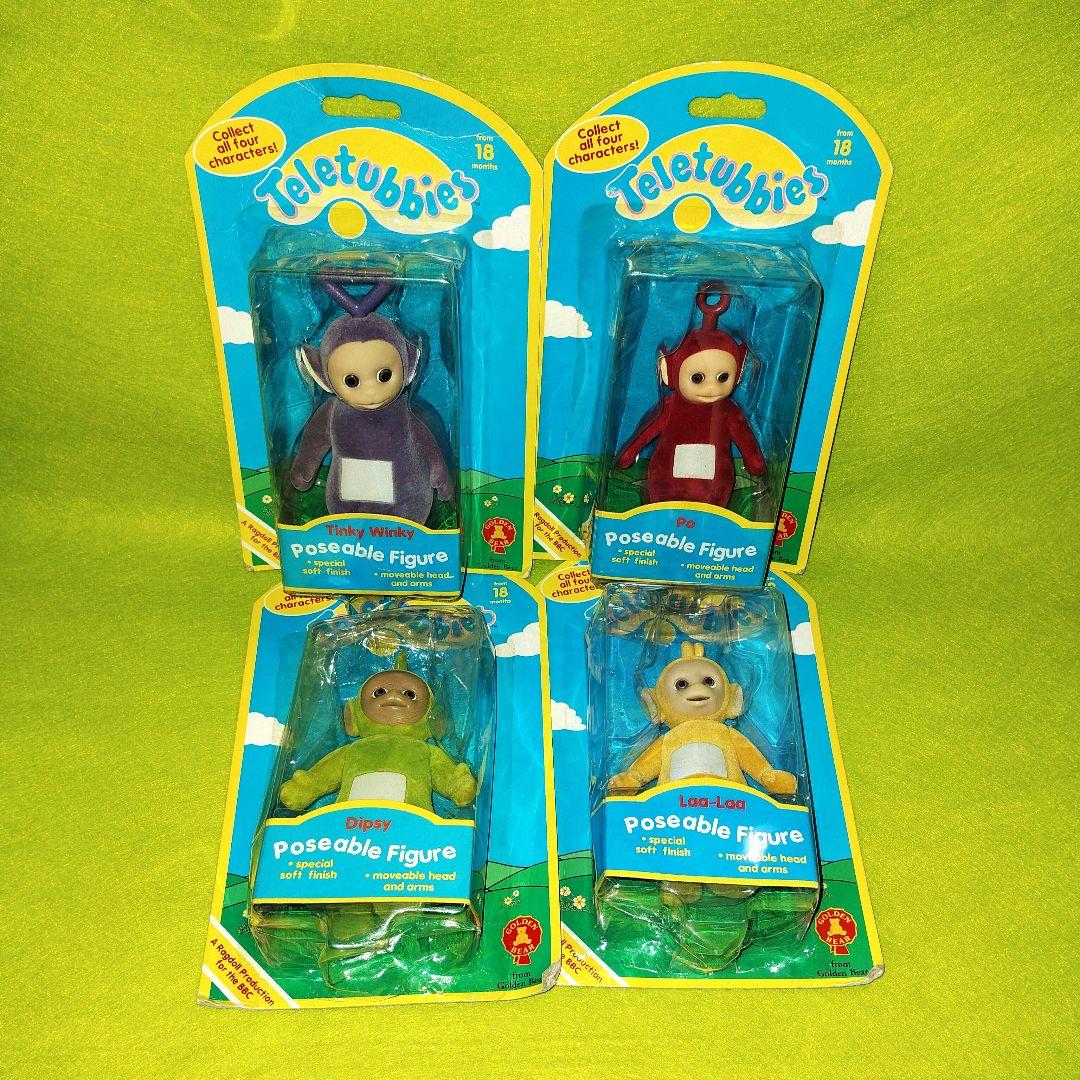 テレタビーズ　フィギュア　ティンキーウィンキー　ポー　ディプシー　ラーラ