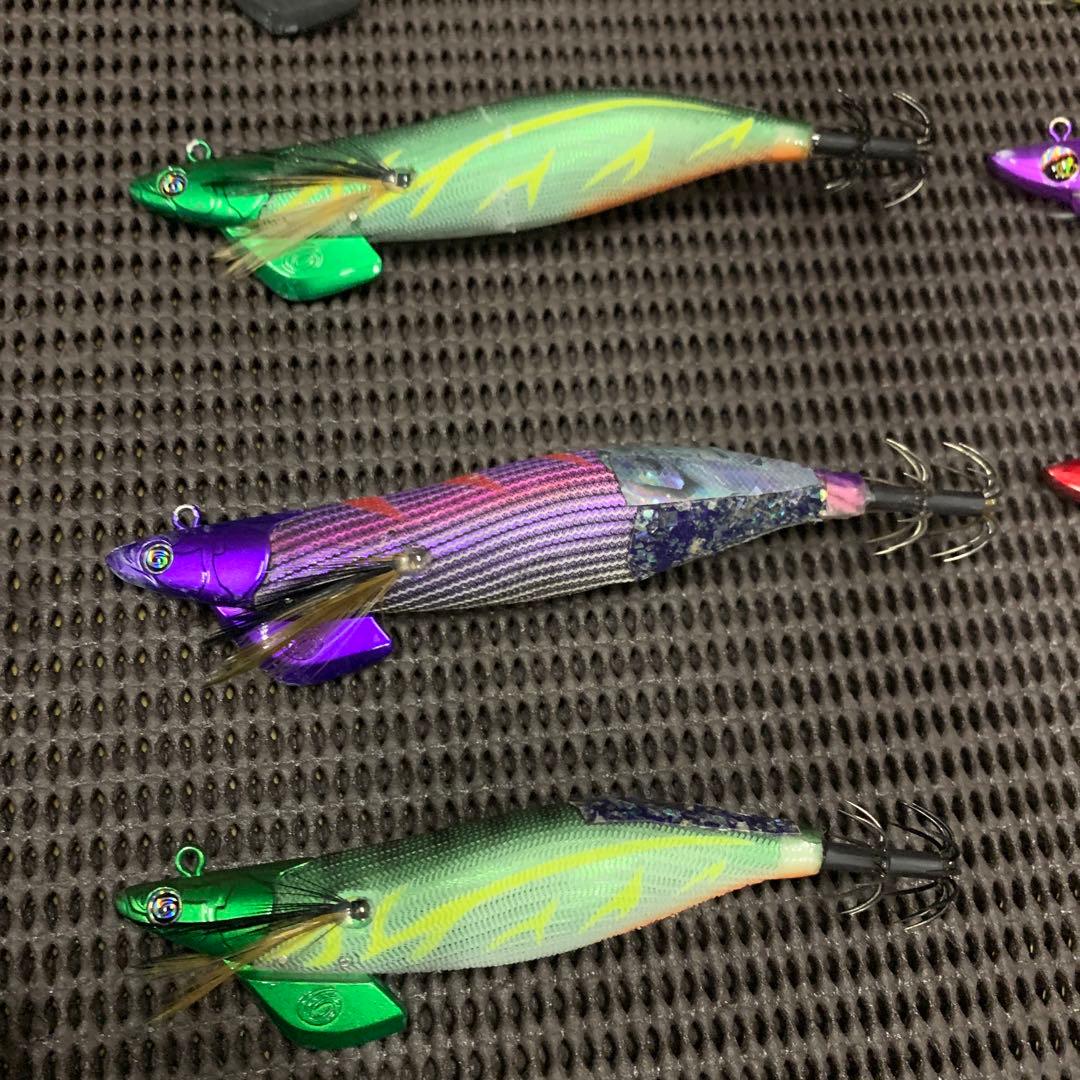 ティップラン　餌木　18本　3.5 号3.0号　ティップランナー等　使用品 TR