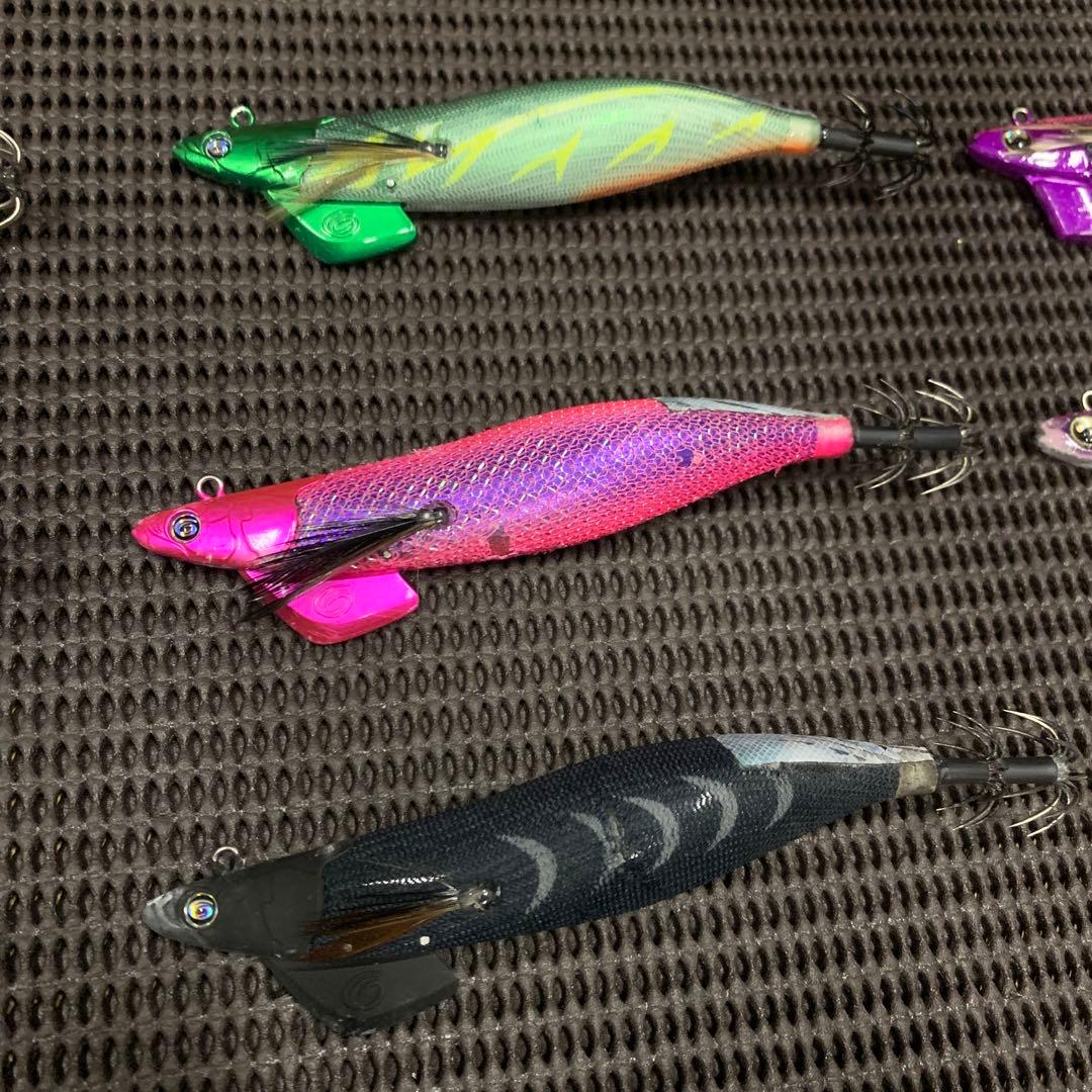 ティップラン　餌木　18本　3.5 号3.0号　ティップランナー等　使用品 TR