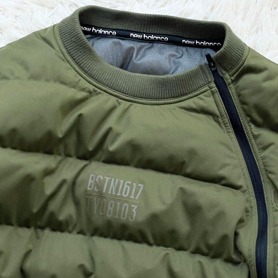 美品 ニューバランスゴルフ ストレッチ パファージャケット 高機能素材 撥水