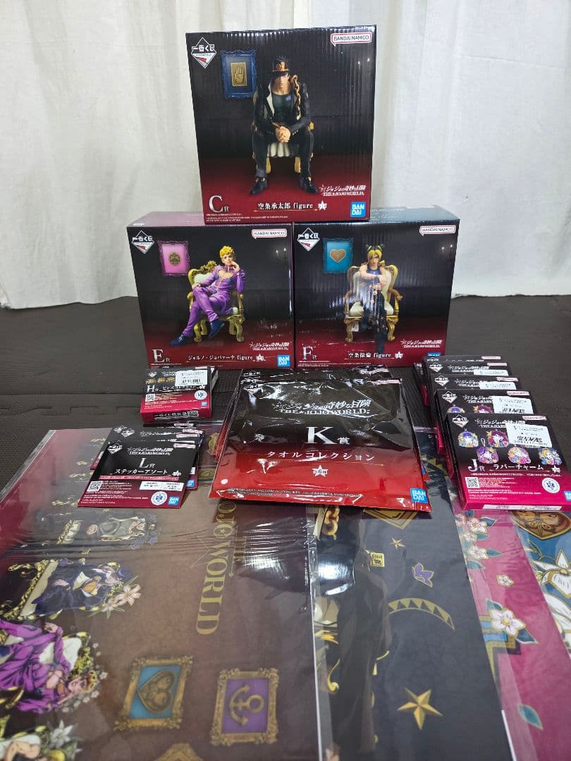一番くじ ジョジョ THE JOJO WORLD フィギュアセット
