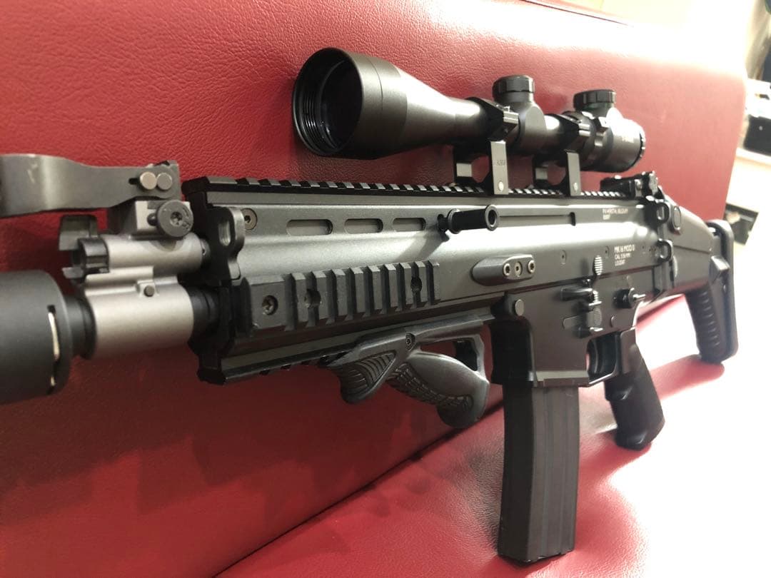 東京マルイ次世代電動ガン スカーL ブラック ライフルケース付！