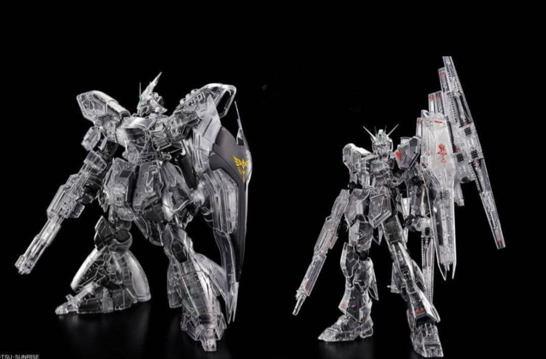 MG 1/100 νガンダム&サザビーVer.Ka [メカニカルクリア]