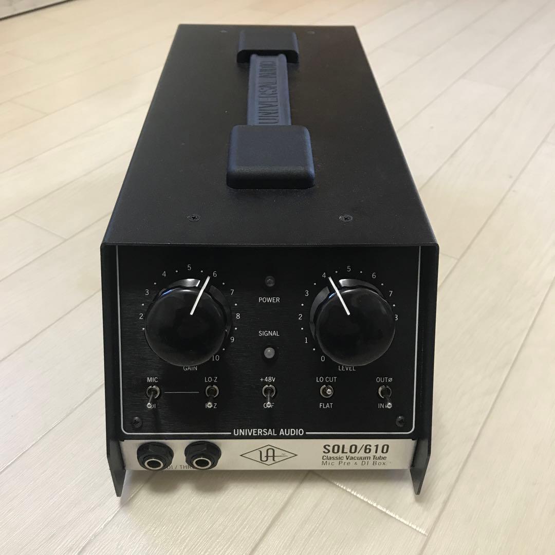 配信機器・PA機器・レコーディング機器 UNIVERSAL AUDIO SOLO 610