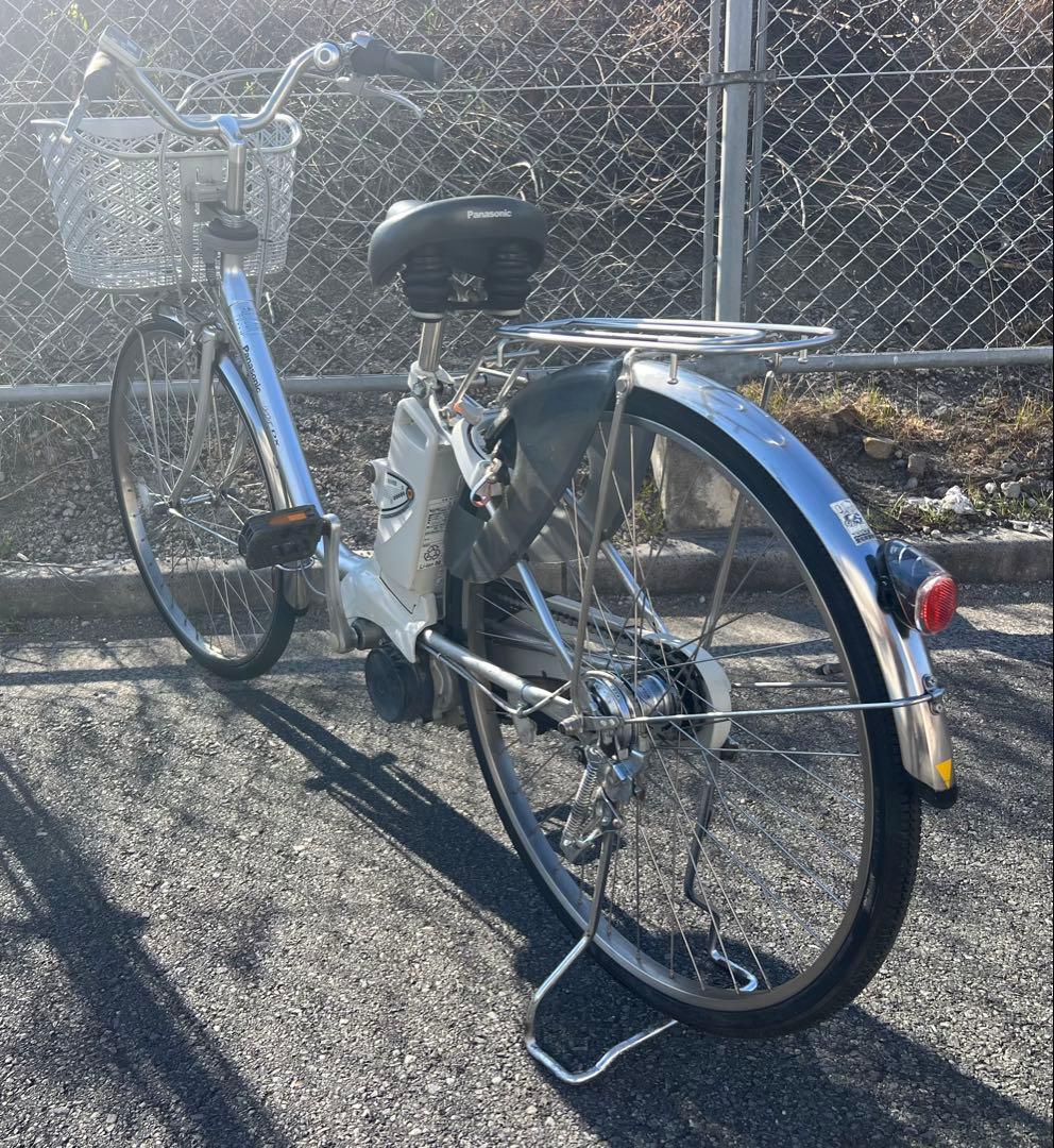 Panasonicエコナビ機能付き電動アシスト自転車26インチ良いバッテリー付き