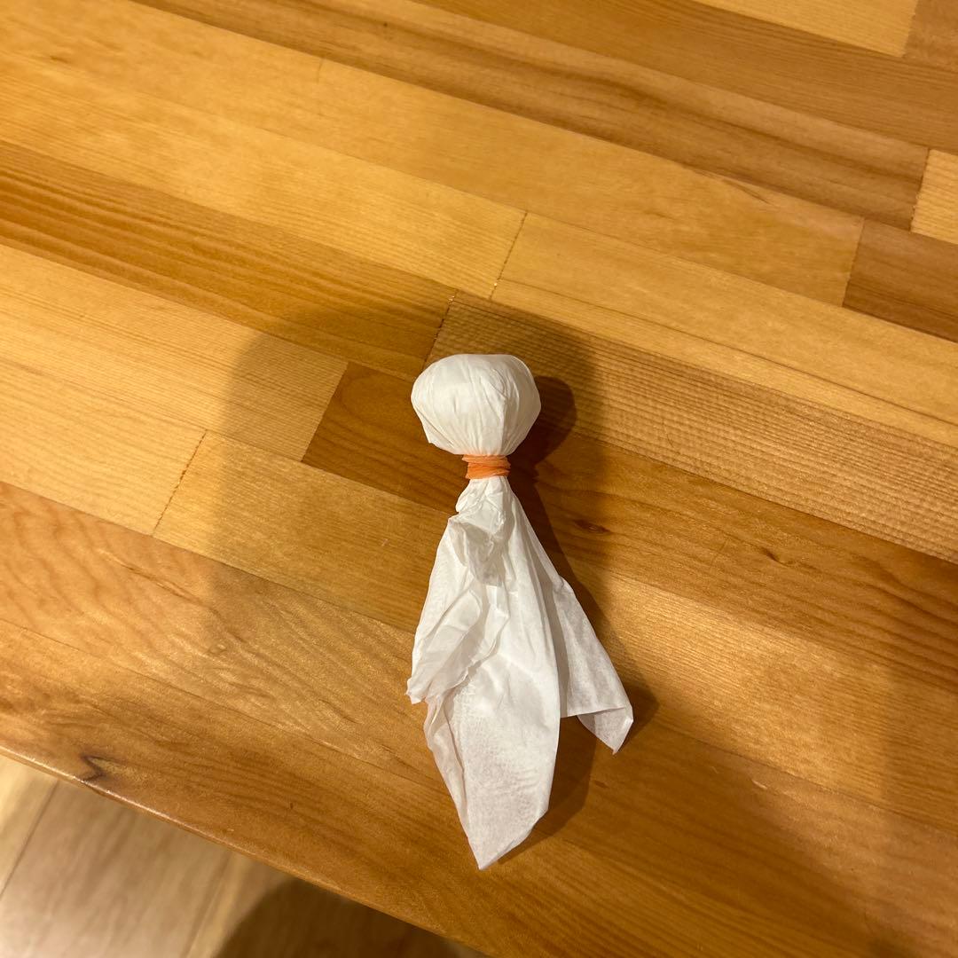 自作のてるてる坊主