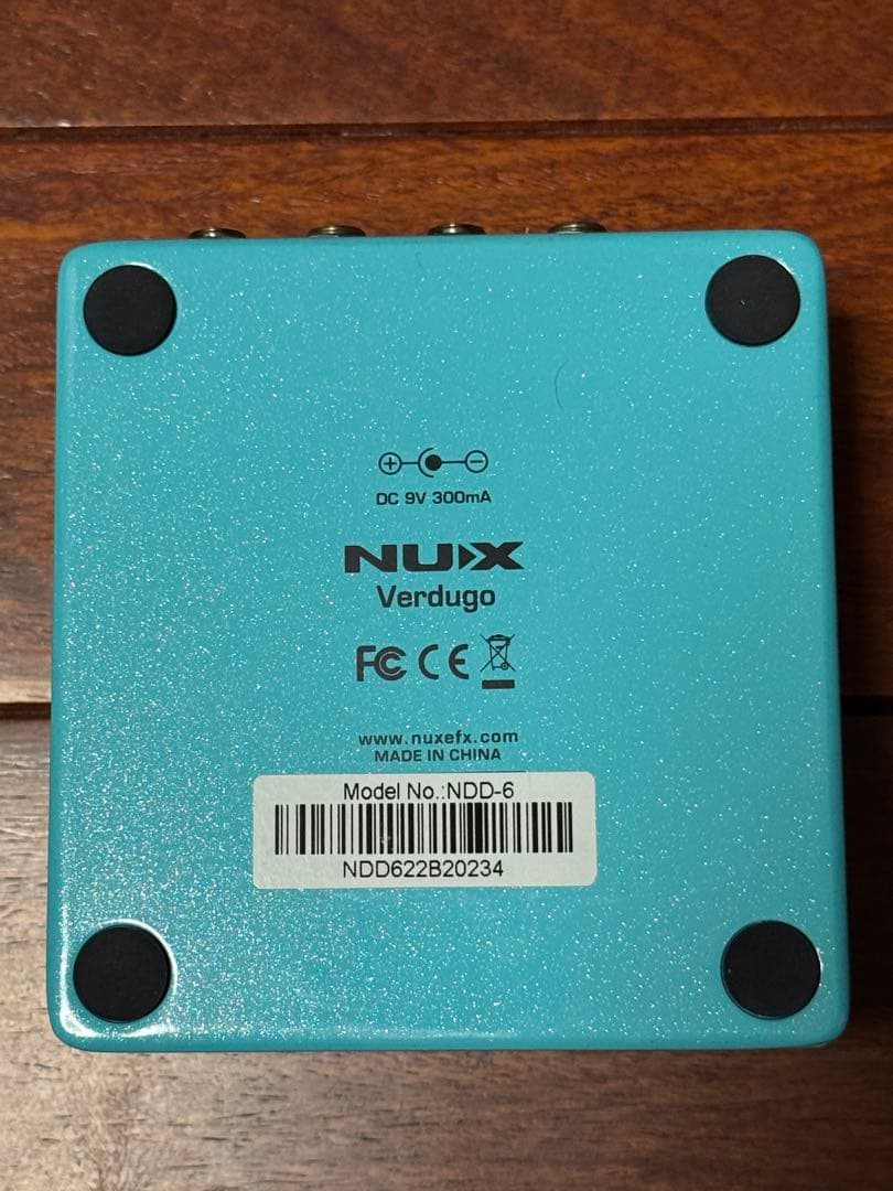 NUX duotime デュアルディレイエンジン