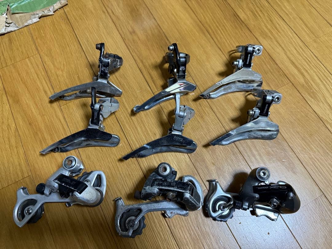 OLD MTB 前後ディレイラー等まとめて