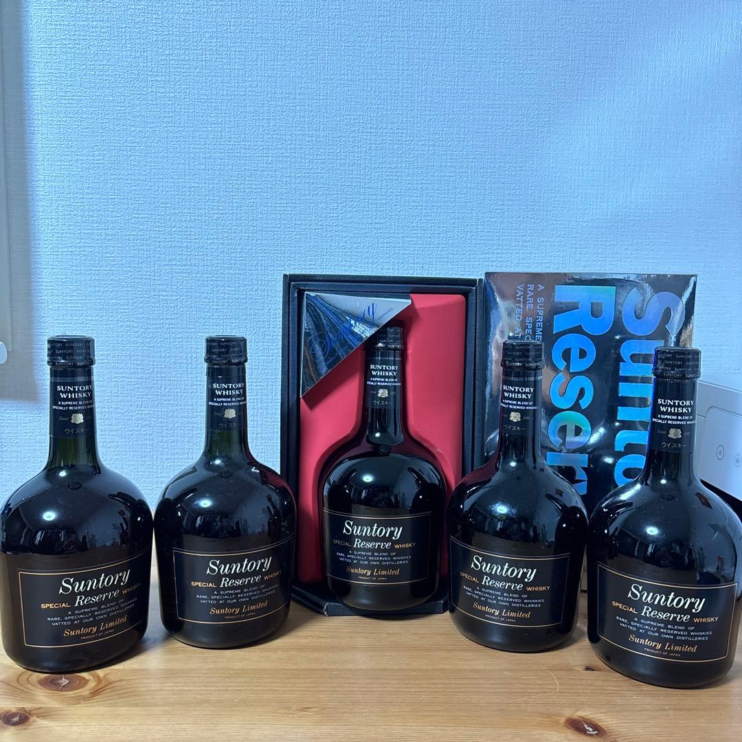 サントリーウイスキー　スペシャルリザーブ　5点セット　未開封