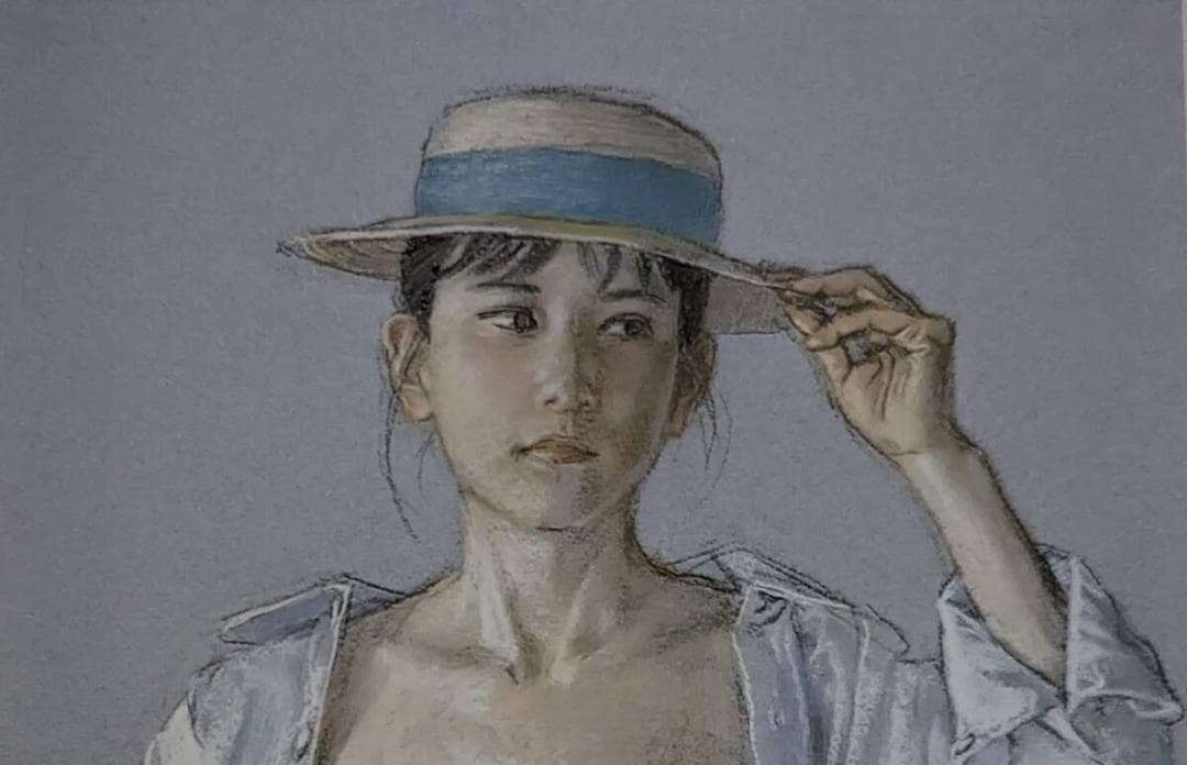 高塚省吾、卓上サイズ、日本製・新品額縁にて額装致します、状態良好、日本人画家