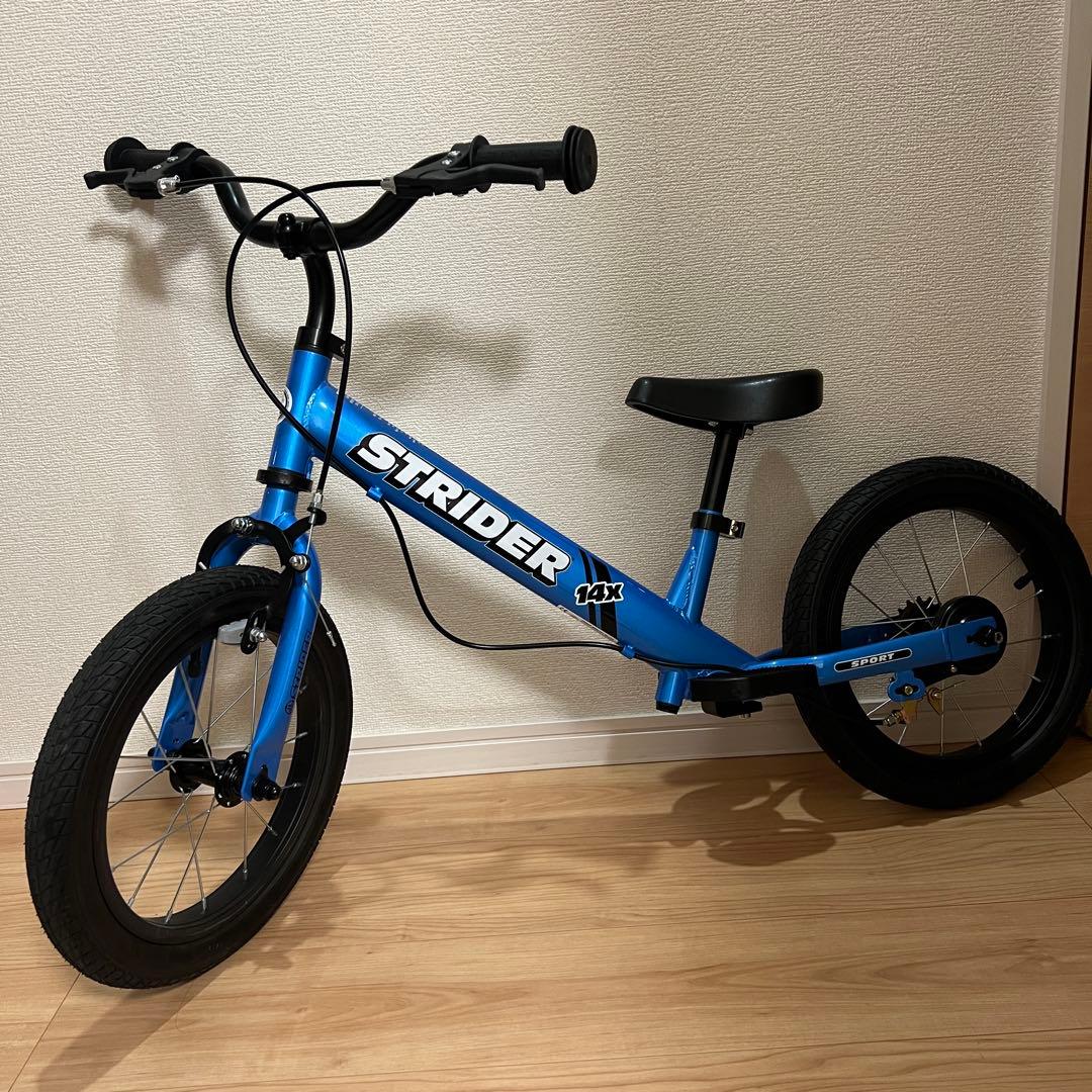 【極美品】ストライダー14x ブルー　※使用3回　付属品あり