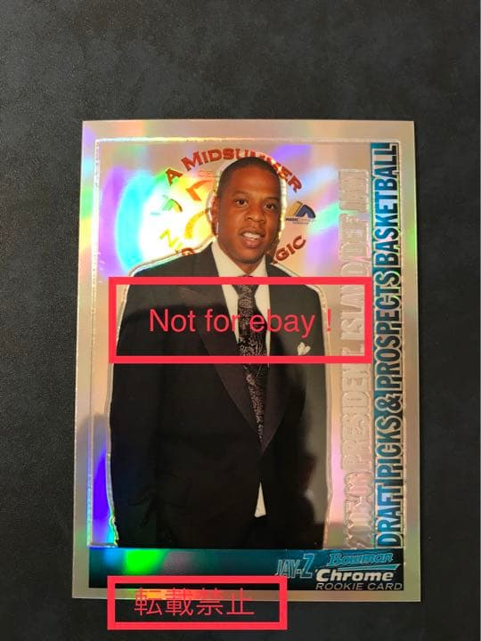 その他 topps bowman chrome JAY-Z refractor