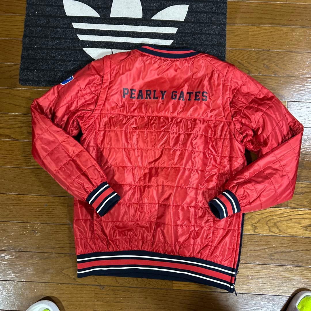 ネイビー Vネックジャケット リバーシブル希少PGロゴ 89