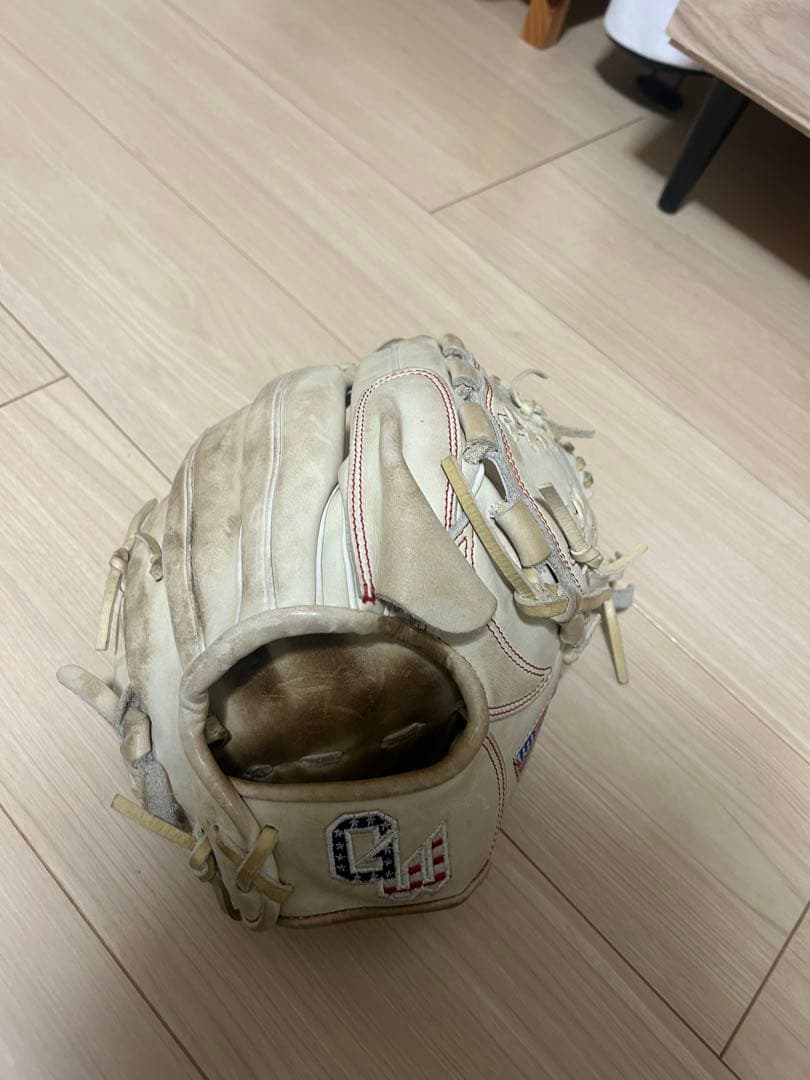 K*0様 【投手用】ＧＷレザー製 軟式グローブ アメリカ国旗デザイン