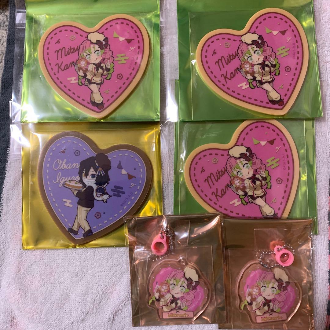 鬼滅の刃 バレンタイン&ホワイトデー アクリルコースター 甘露寺蜜璃 伊黒小芭内