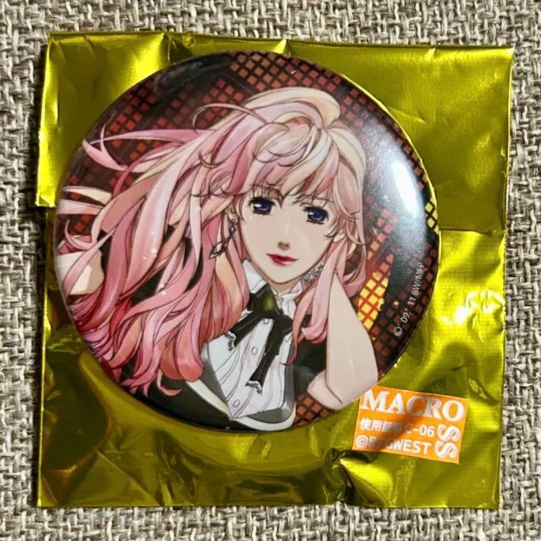 【激レア品】 マクロスF 缶バッジ おしゃれマクロス 京都 シェリル リボン