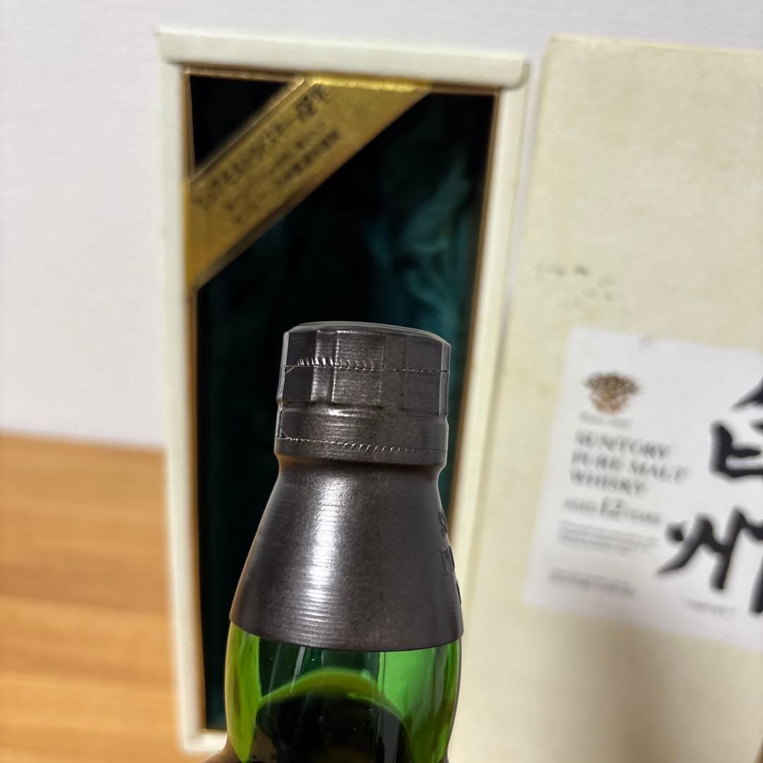 サントリーピュアモルトウイスキー　白州12年　箱付き　未開封【1】