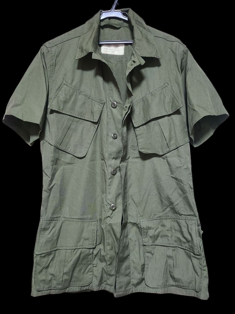 デッド級！米軍実物ジャングルファティーグ S-L 半袖 3rd ノンリップ