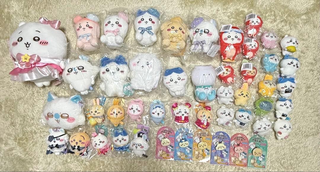 ちいかわ　マスコット　ぬいぐるみ　48点　まとめ売り
