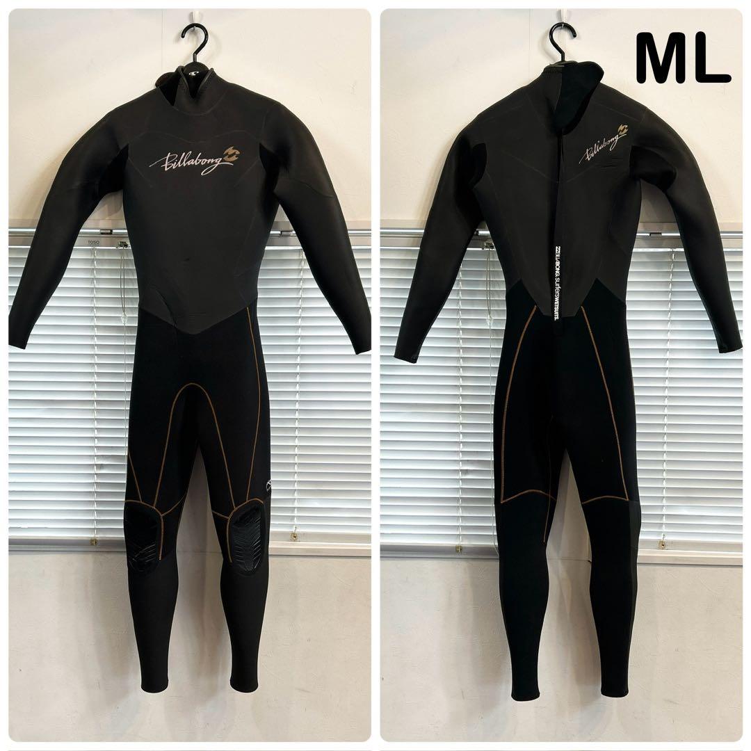 ビラボン レディース ウェットスーツ セミドライ　5×3mm ML 裏起毛