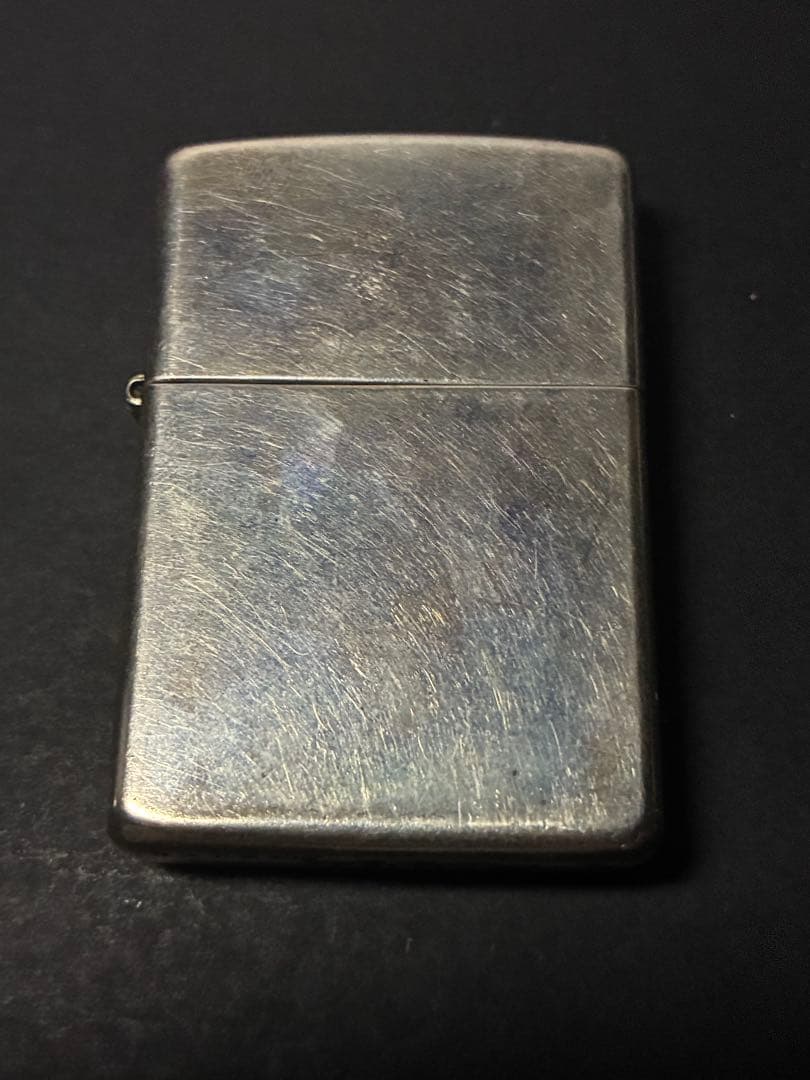 ZIPPO 純銀 スターリングシルバー 2002年製 オイルライター