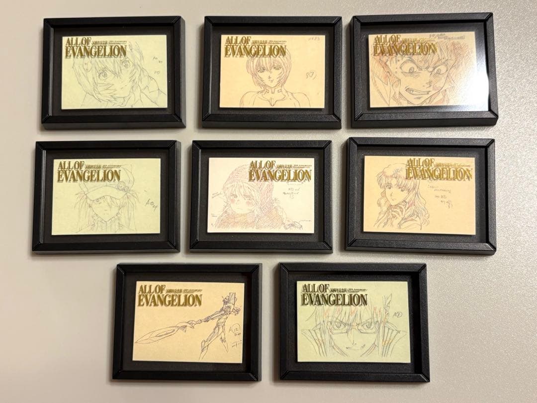 エヴァ 30周年記念展　トレーディングマグネット