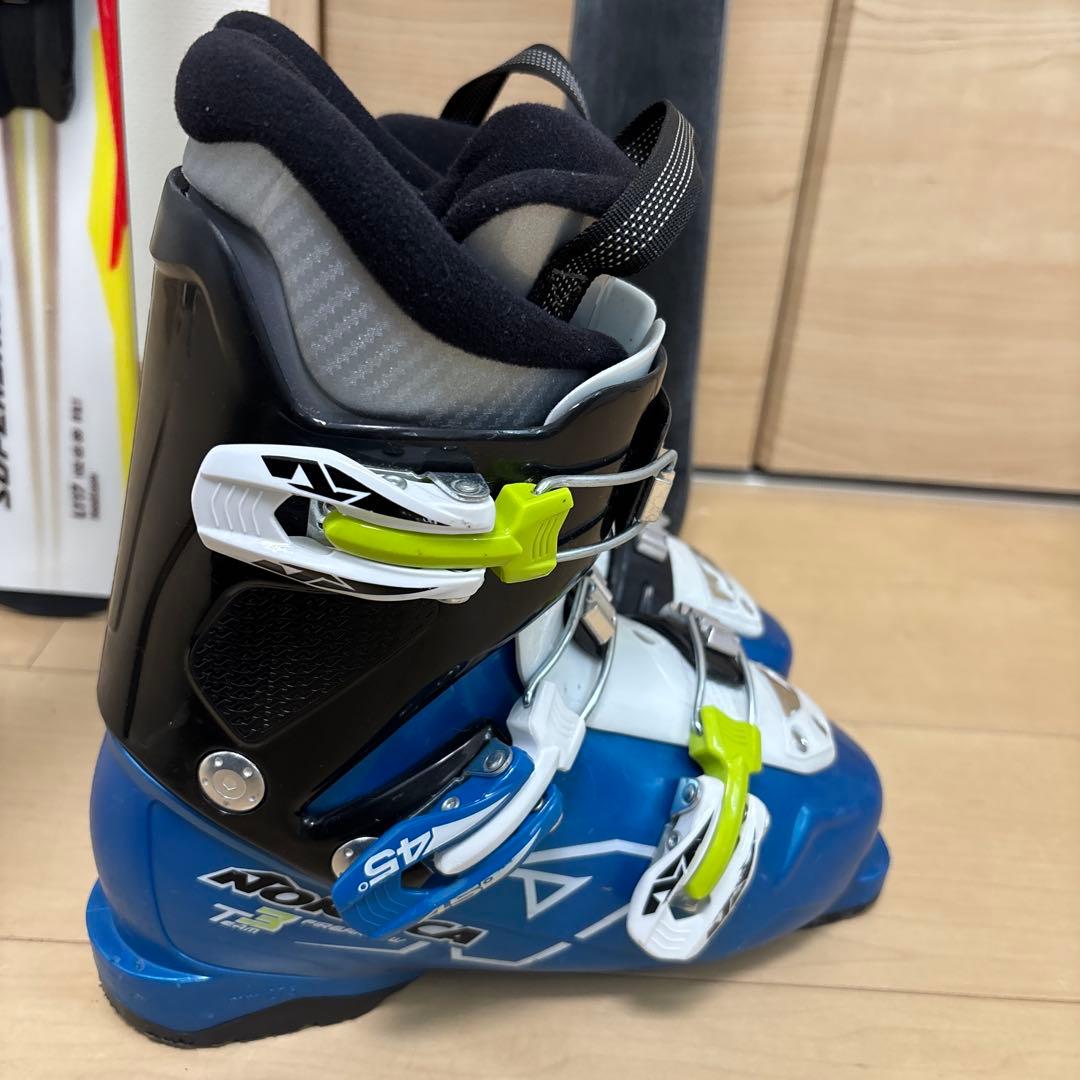 男の子　ジュニアスキーセット　head 117cm 22-22.5cmブーツ付