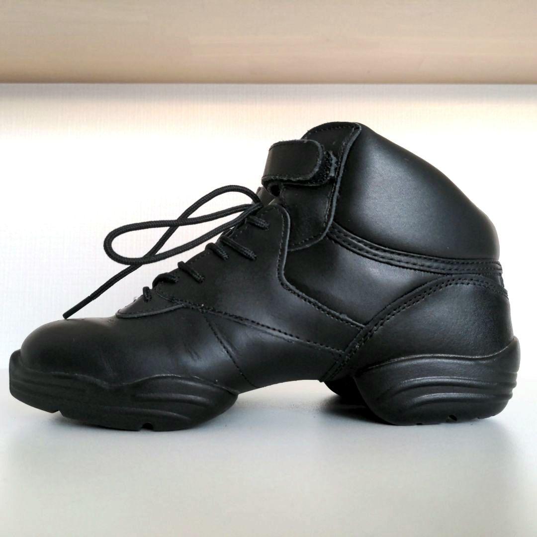 未使用級 カペジオ Capezio ダンススニーカー DS01 24.5cm 黒
