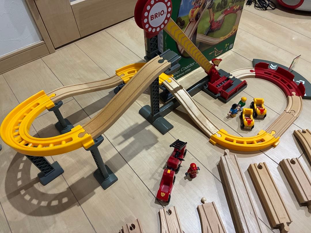 BRIO33730 ローラーコースターセット 33576 消防車　廃盤